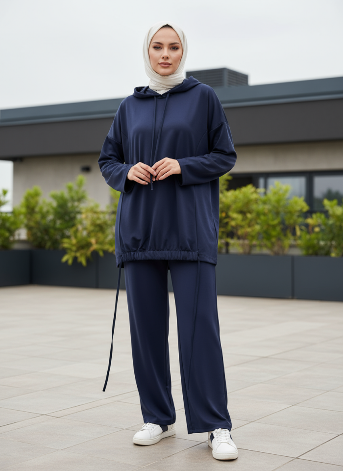 KAPŞONLU BAĞLAMALI TAKIM