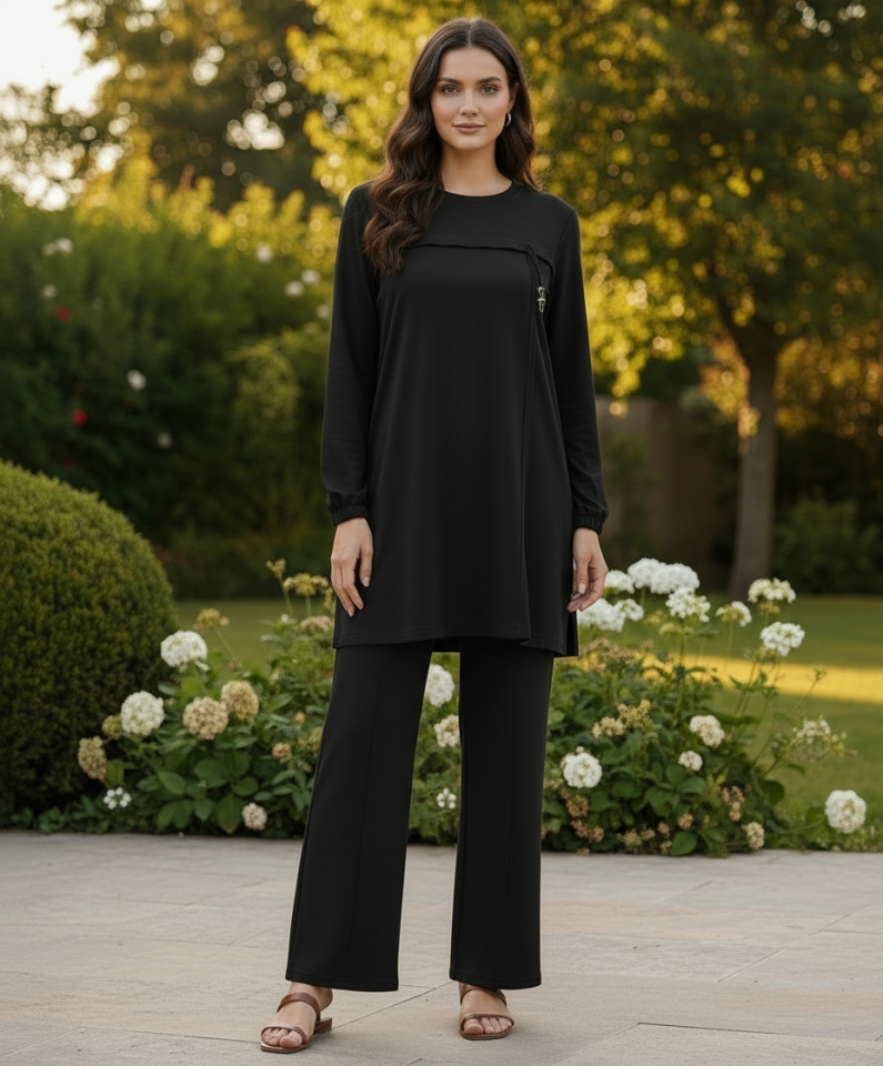 KRİSTAL GÖGÜS AKSESUARLI TAKIM