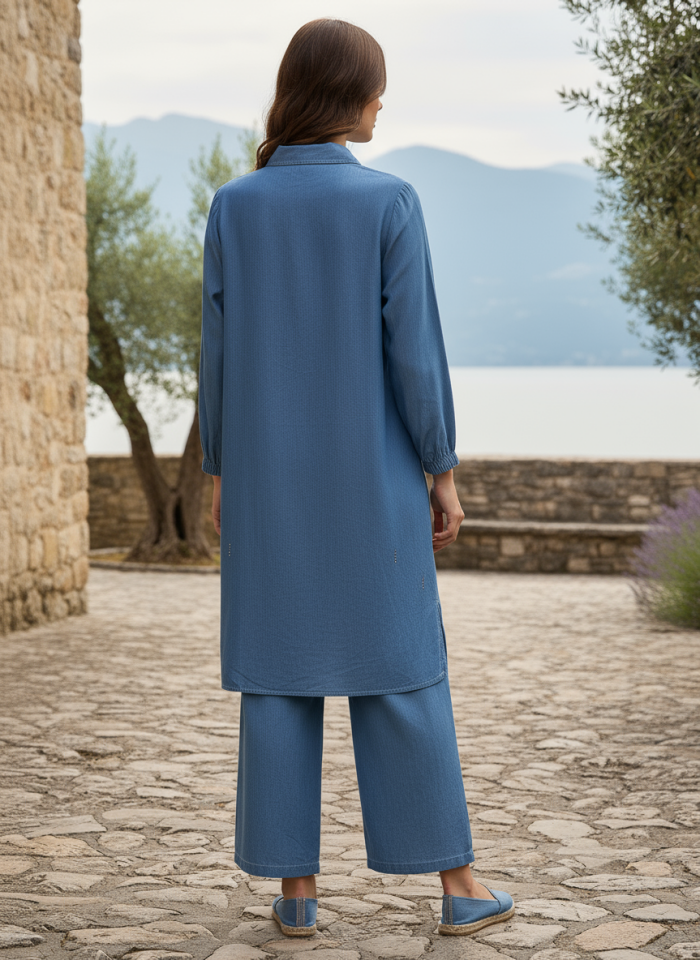 TAŞLI UZUN KOT TAKIM