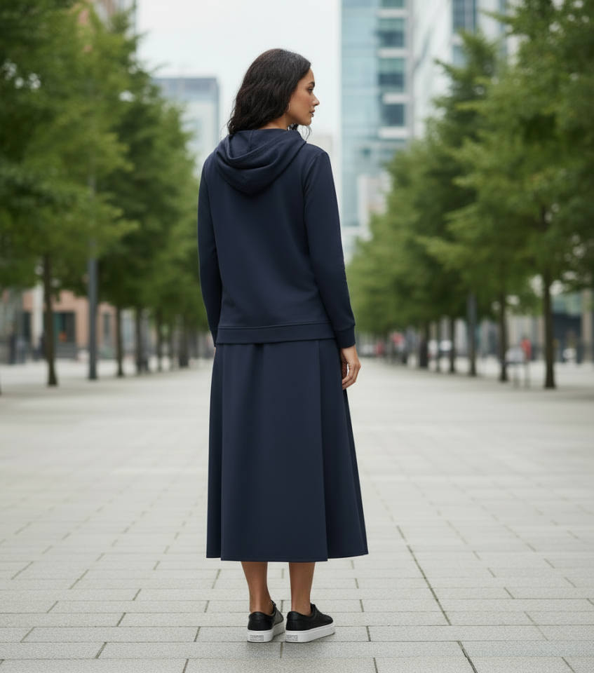 YARIM FERMUARLI KAPŞONLU TAKIM