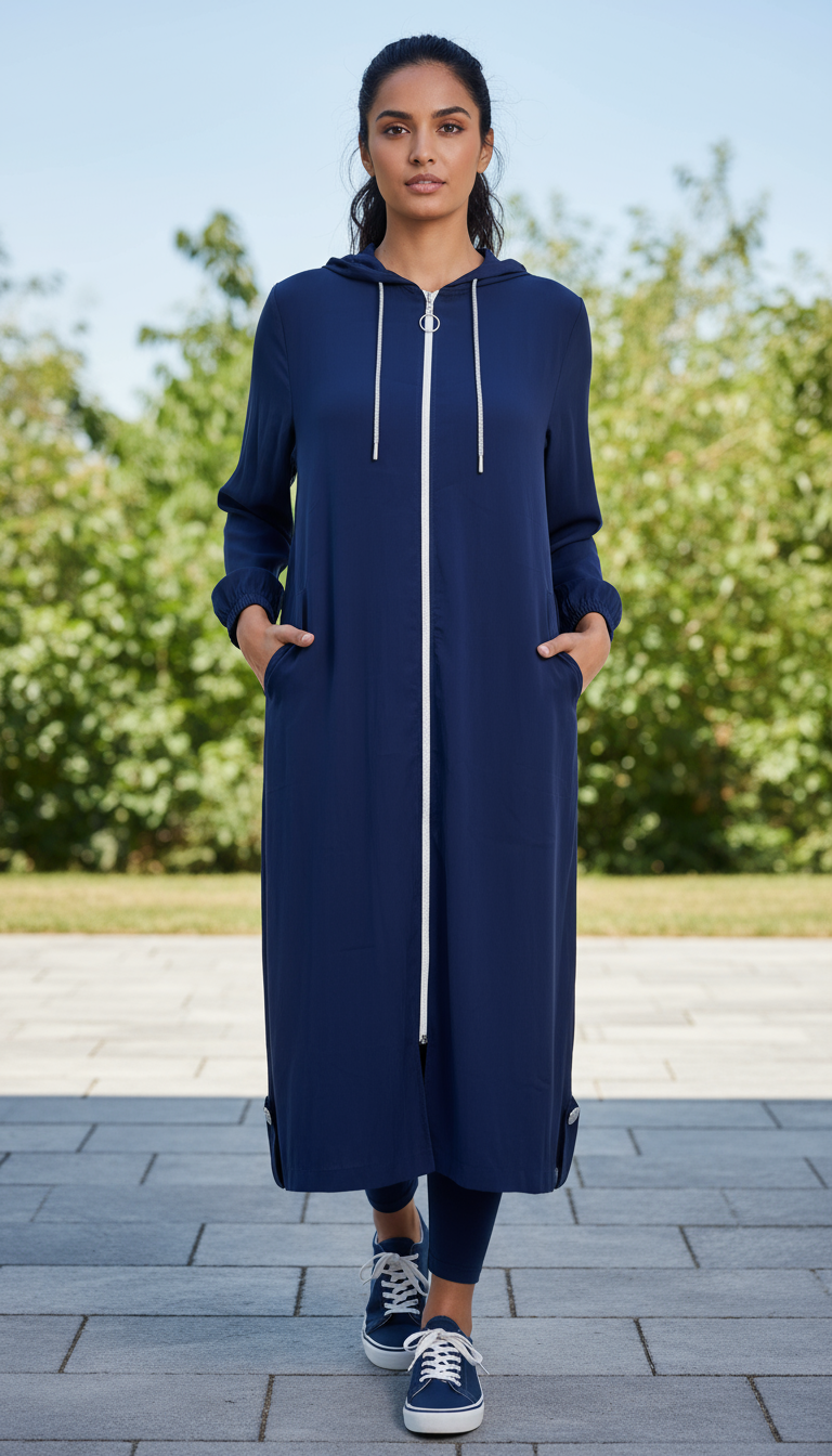 FERMUARLI KAPŞONLU KAP