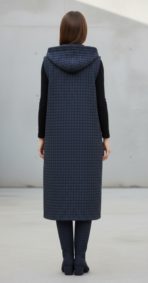 FERMUARLI KAPİTONE YELEK