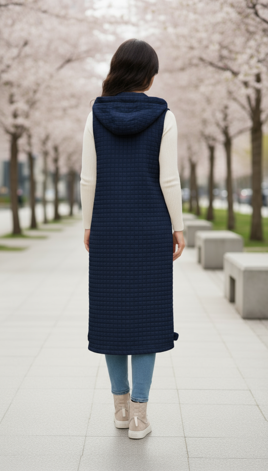 FERMUARLI KAPİTONE YELEK