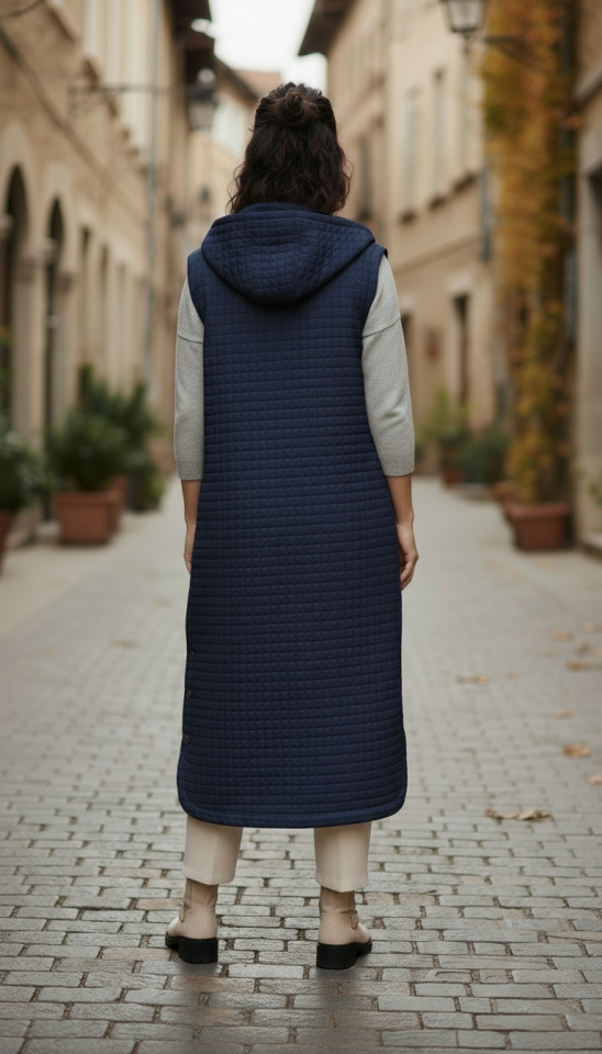 YANI DÜĞMELİ YELEK