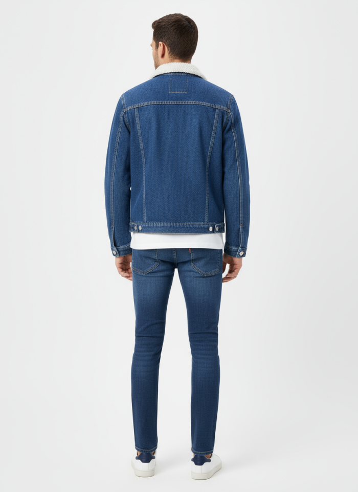 YAKASI KÜRTLÜ KOT CEKET