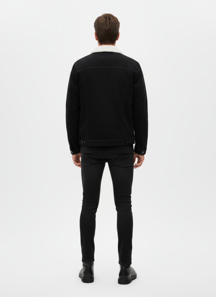 YAKASI KÜRTLÜ KOT CEKET