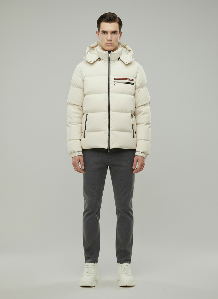 PRADA ÖN CEP DETAYLI MONT