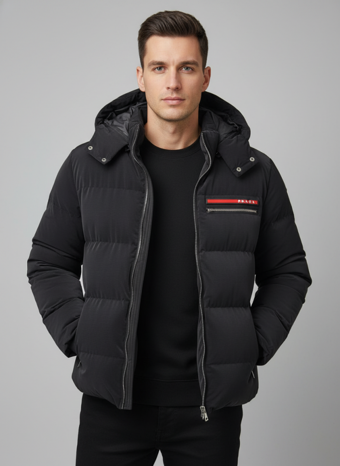 PRADA ÖN CEP DETAYLI MONT