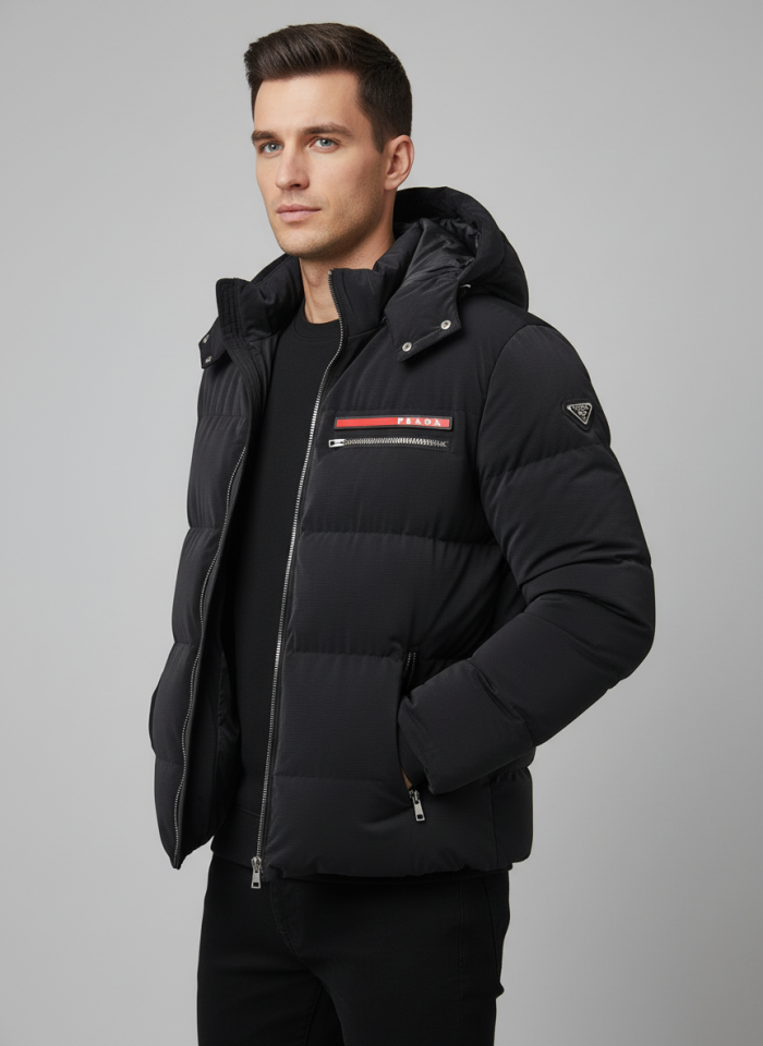 PRADA ÖN CEP DETAYLI MONT