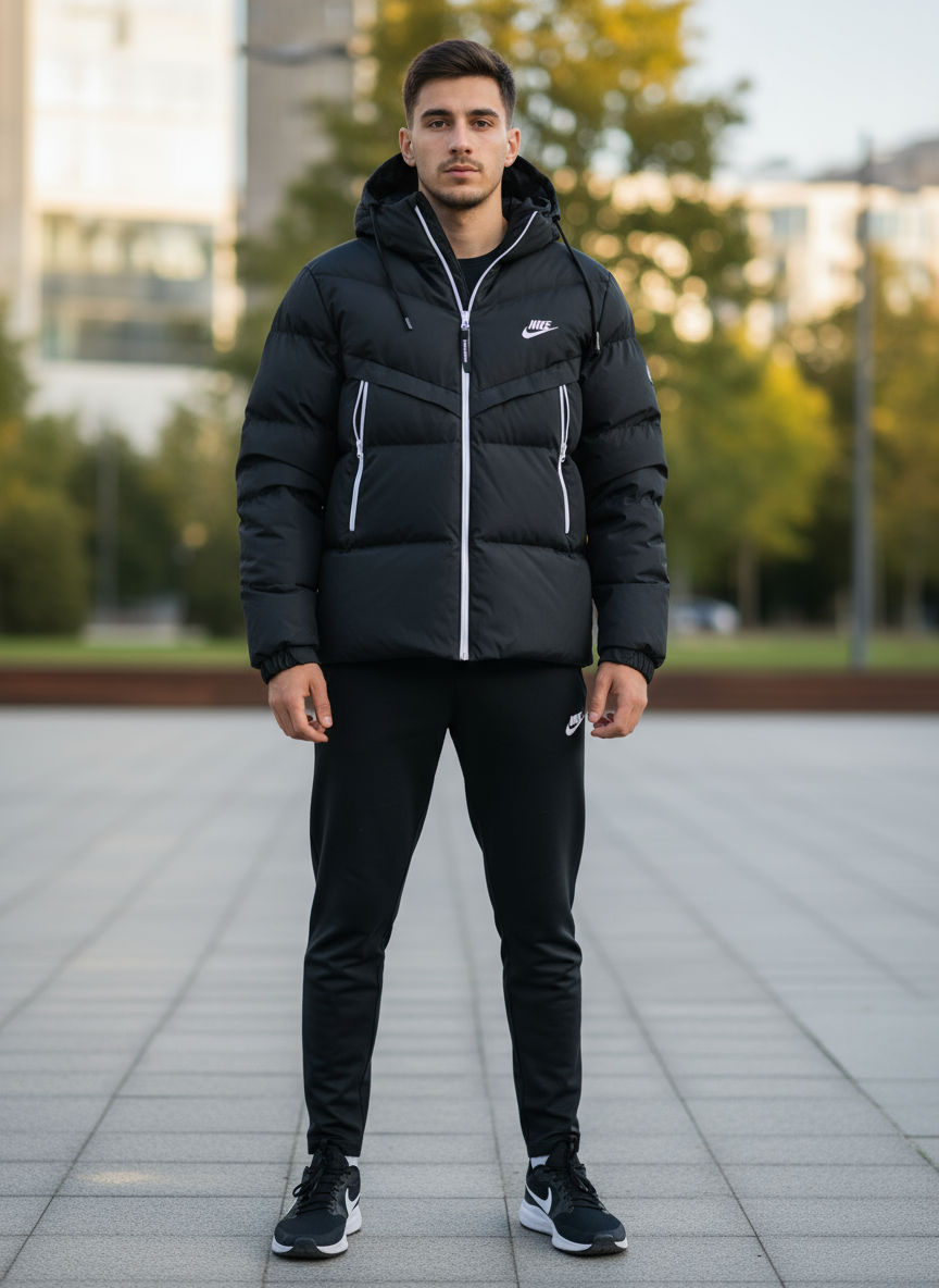 NİKE KAPŞONLU MONT