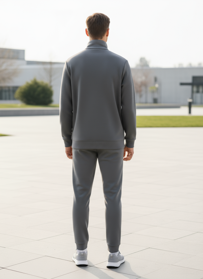 OTTOMAN YARIM FERMUARLI SWEATSHİRT