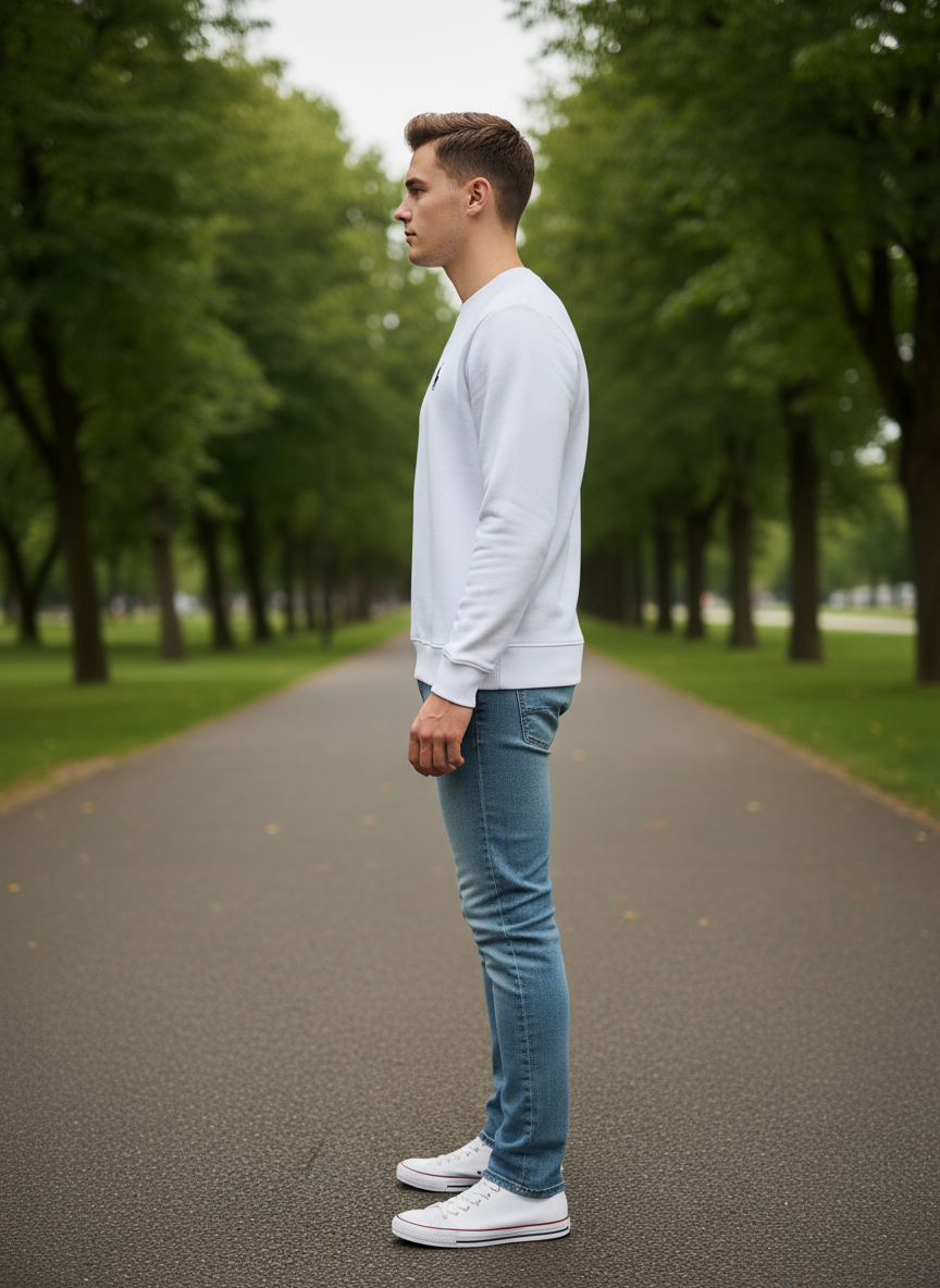 POLO BASKI İKİ İP SWEATSHİRT