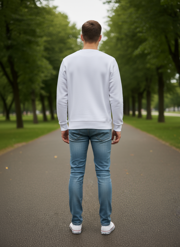 POLO BASKI İKİ İP SWEATSHİRT