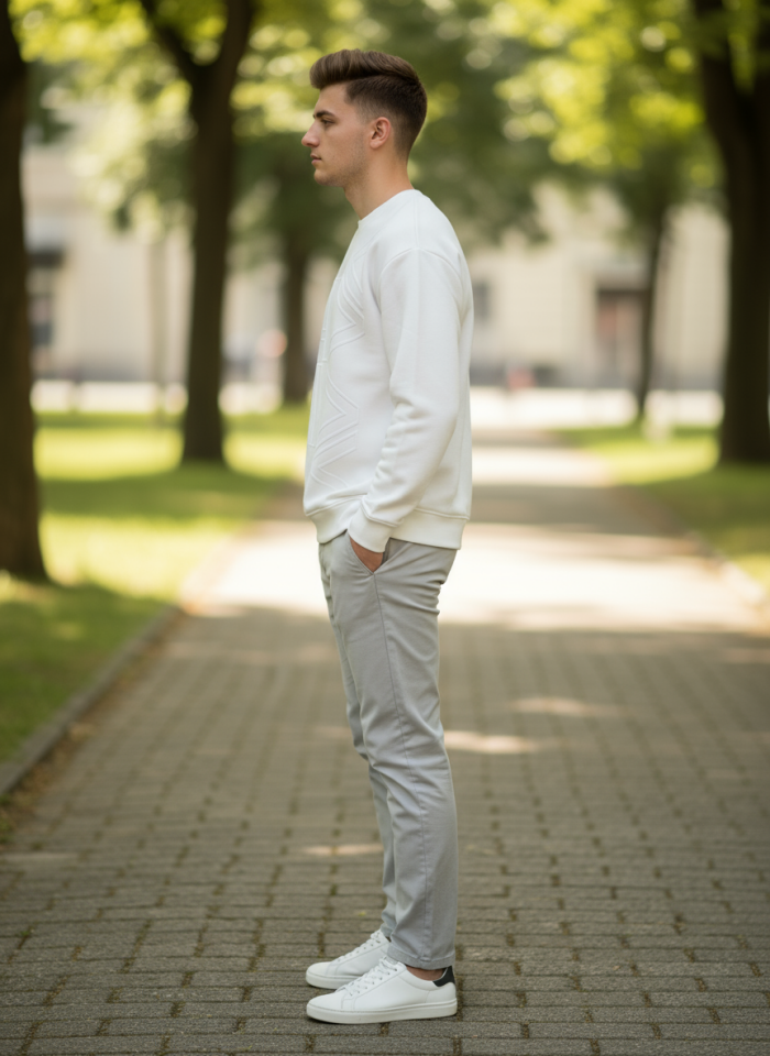 SIFIR YAKA AVVA SWEATSHİRT