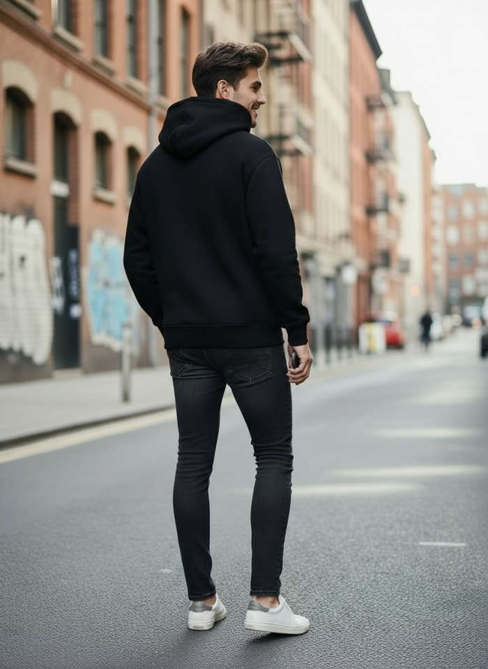 ÜÇ İP KAPŞONLU PULL&BEAR SWEATSHİRT